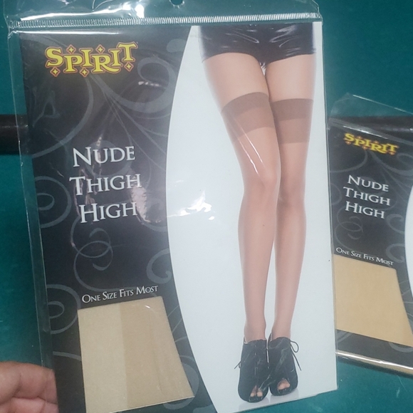 Nude knee highs - Picture 2 of 3